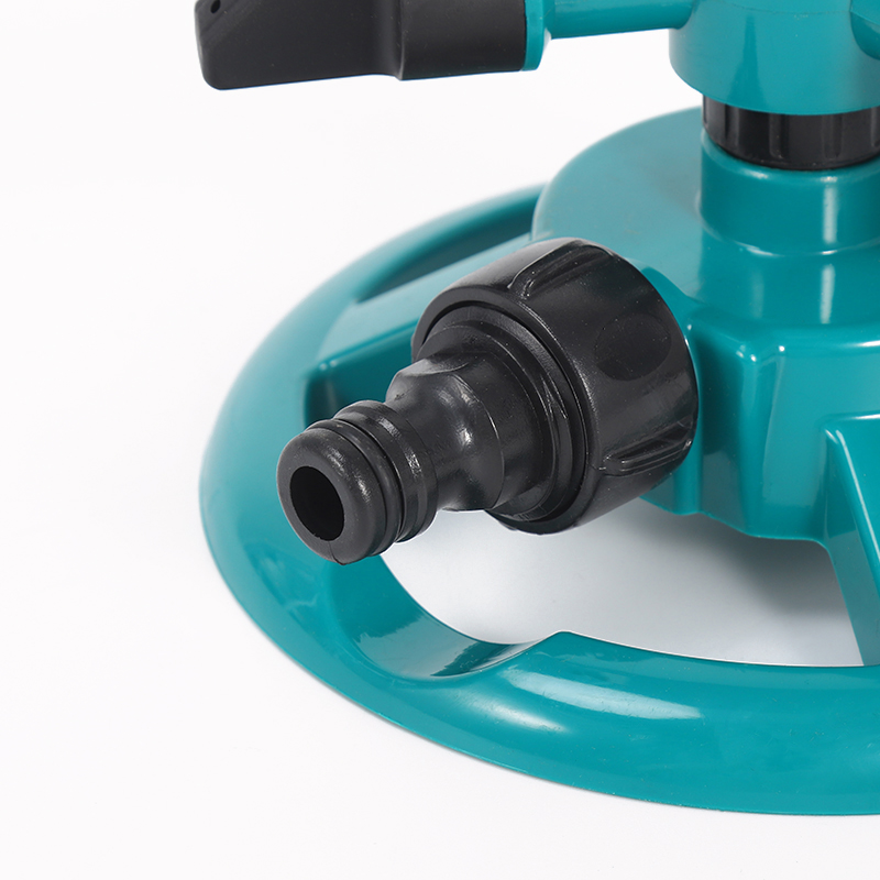 Adjustable Portable Lawn Irrigation Tool 360 Degree Garden Automatic Rotating Lawn Sprinkler