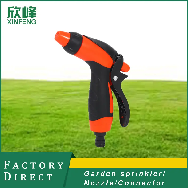 Garden Water plastic rear water hose nozzles adjustable hose spray nozzles