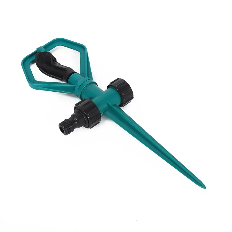 Ground Plug Butterfly Sprinkler Irrigation 360 Degree Circle Rotary Water Sprinkler  (3).png
