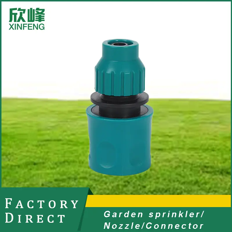 3/8" ABS Plastic Quick Joint Garden Irrigation Lawn Watering Straight Water Pipe